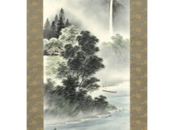 Kakejiku Sansui Paysage Cours D'eau 37x185cm A382 -Nippon Style Promos Magasin A382 2