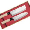Set 2 Couteaux Sekiryu Nariki+Santoku