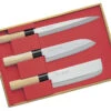 Set 3 Couteaux Sekiryu Sashimi+Nakiri+Santoku