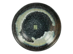 Assiette Creuse Noire "maru"