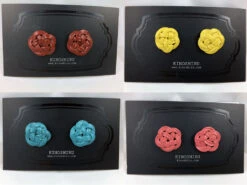 Paire De Boucles D'oreilles Laquées Mizukihi