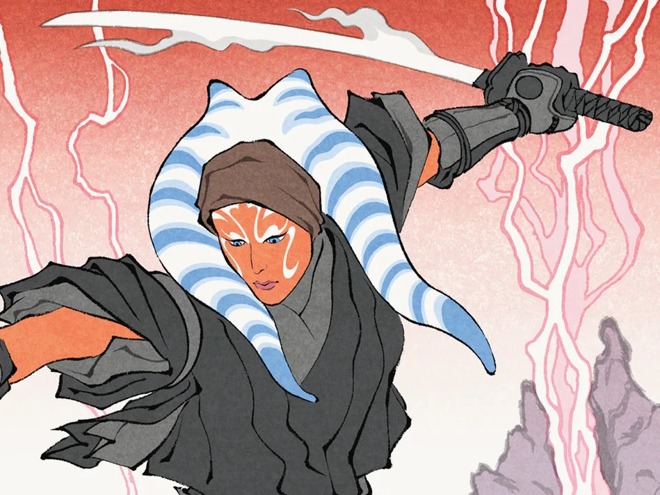 Estampe Ukiyo-e "Maître Et Apprentie" – Image 2