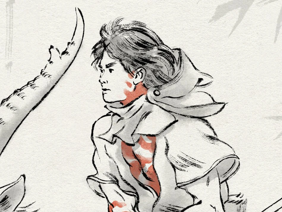 Estampe Ukiyo-e "Le Proscrit" – Image 2