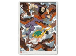 Estampe Ukiyo-e "Le Serpent à Huit Têtes"