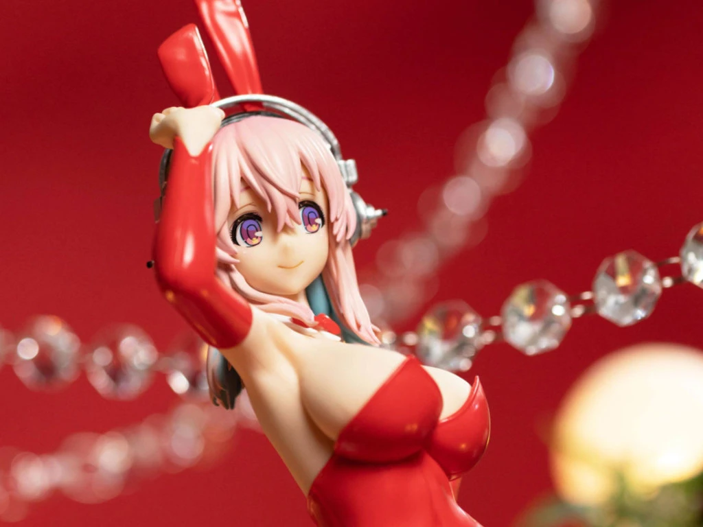 Figurine Super Sonico - Super Sonico Bicute Bunnies Red Rabbit
