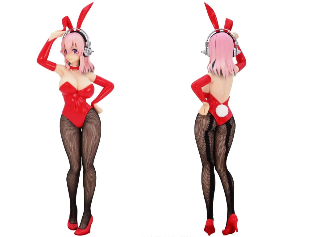 Figurine Super Sonico - Super Sonico Bicute Bunnies Red Rabbit – Image 2