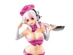 Figurine Super Sonico Militaire Kawaii