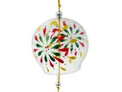 Furin En Verre "Feux D'artifice"