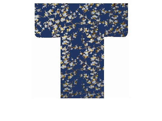 Happi Femme "prune Blanche" - Navy