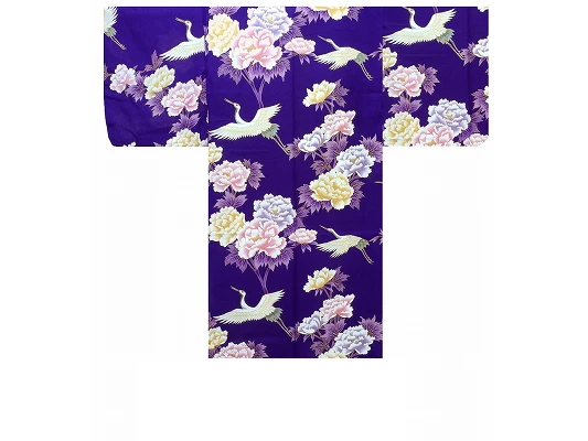 Happi Femme "grues & Pivoines" - Navy 3 Happi Femme "grues & Pivoines" - Navy – Image 3