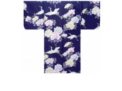 Happi Femme "grues & Pivoines" - Navy