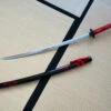 Sabre De Décoration Seki "marbre Rouge" Long