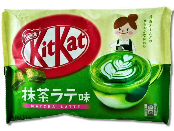 Kit-kat Mini Matcha Latte