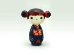 Kokeshi Gokigen - Jeune Fille à Couettes