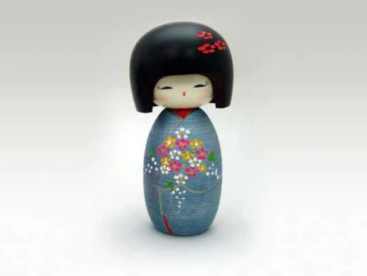 Kokeshi Hanatsumi (pétales De Fleurs)