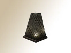 Lampe FORES LED Pyramide Noire LS-112