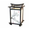 Lampe Noire Nara - Washi Japonais