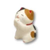 Maneki Neko Porte-bonheur Les Mains Jointes En Papier Washi
