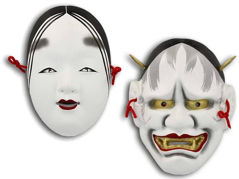 Mini Masques Noh / Oni 1 Mini Masques Noh / Oni