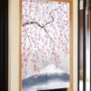 Noren Fujisan Sous Les Sakura
