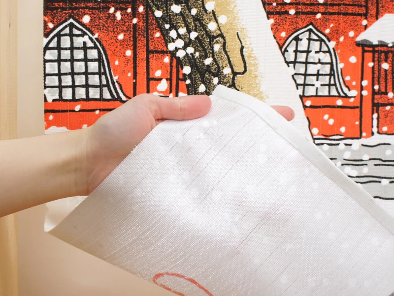 Noren Temple Sous La Neige – Image 4