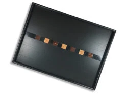 Plateau Rectangulaire Noir Kabazaiku