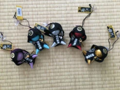 Porte-clefs Sarubobo SamouraĂŻ