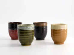 Coffret 4 Tasses à Thé Colorées