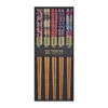 Lot De 5 Paires De Baguettes Japonaises Motifs Colorés