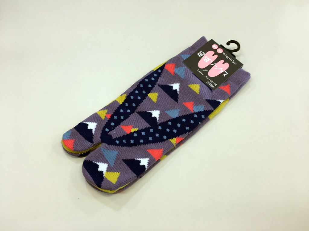 Socquette Tabi Fuji Design 23-25cm 1 Socquette Tabi Fuji Design 23-25cm