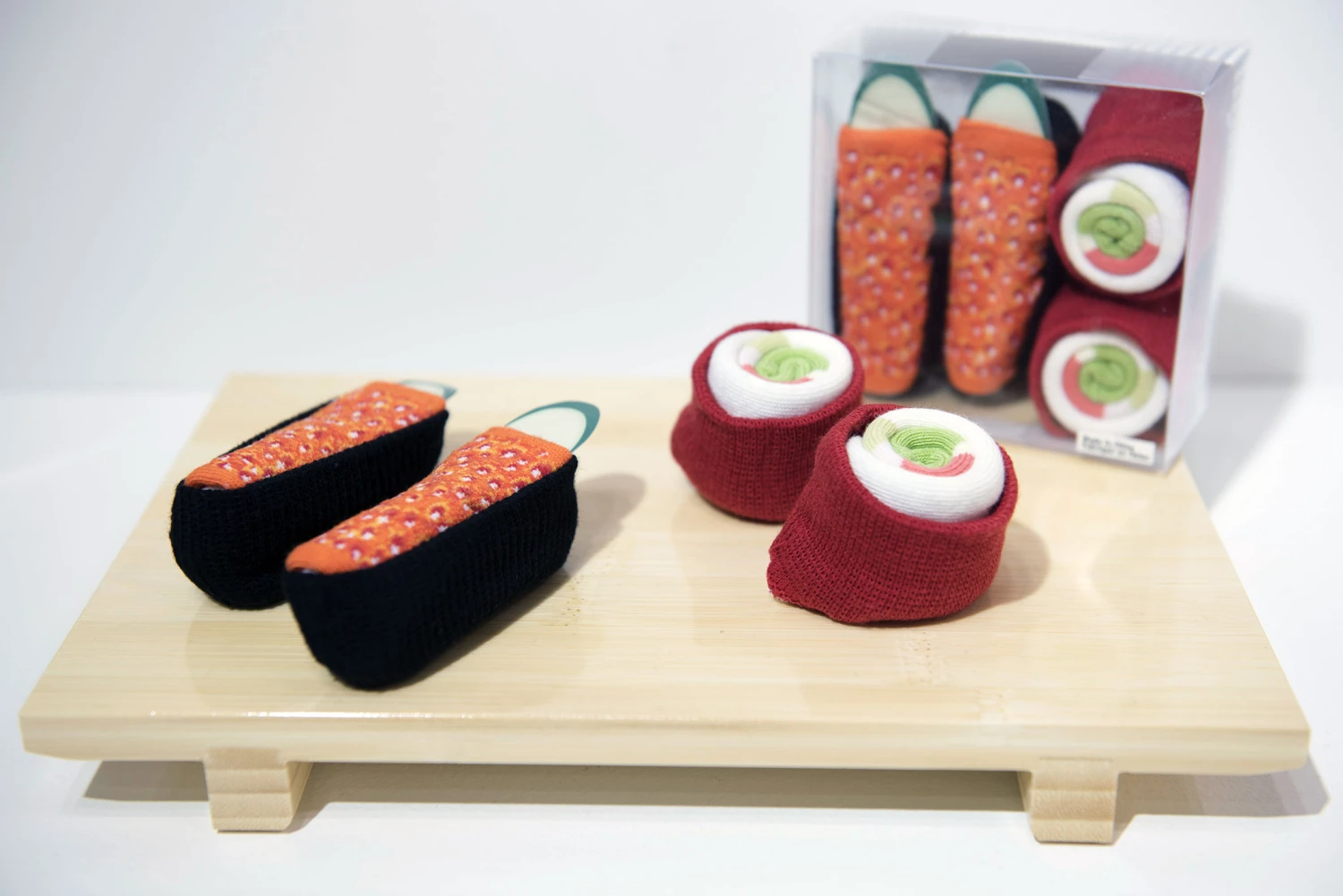 Sushi Sock Kids - Calfornia Roll + Sushi Saumon