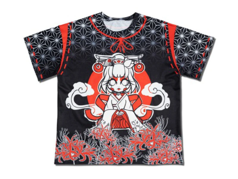 T-Shirt Bloody Maiko Floral | ACDC Rag – Image 2