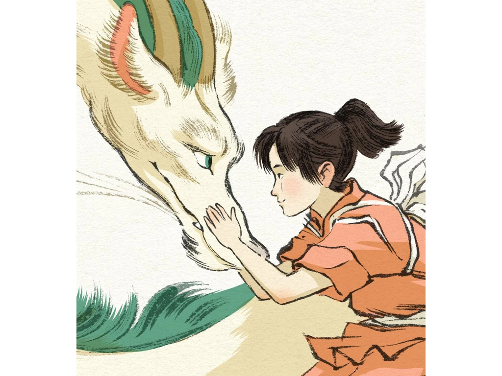 Estampe Ukiyo-e "L'esprit Du Gardien" – Image 2