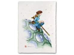 Estampe Ukiyo-e "Espoir Pour Le Futur"