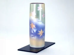 Vase Kutani "Momiji & Sakura" Pastel