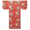 Yukata Femme "temari Et Pivoines" - Rouge - Taille M