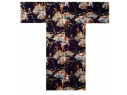 Yukata Homme "guerrier Samouraï" - Noir - Taille L