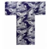 Yukata Homme "carpe Koï" - Navy - Taille L