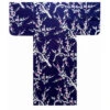 Yukata Femme "fleur De Prunier" - Navy - Taille M